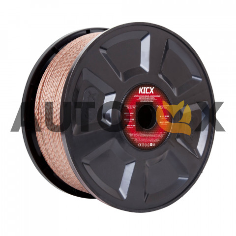 Kicx LL SCC-14100 (38% / 62% CCA) Акустический кабель 14GA Бухта 100м