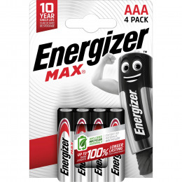 Energizer AAA LR03 Max/4BL Элемент питания