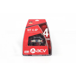 ACV KIT 4.4P (4-кан усил-ля 4AWG/Mini ANL 60A)