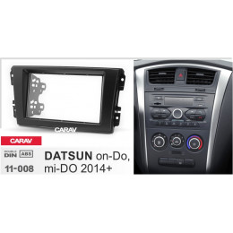 Carav 11-008: 2 DIN DATSUN on-DO, mi-DO 2014+