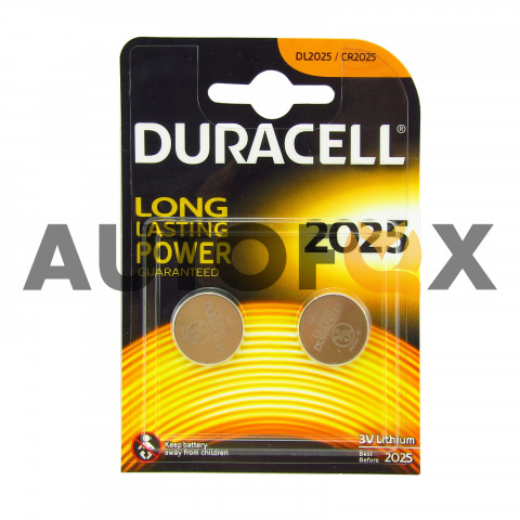 Элемент питания Duracell CR2025/2BL