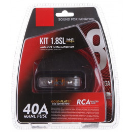 ACV KIT 1.8SL (Silver=ECO) (1-кан усил-ля 8AWG). Комплект проводов 