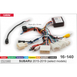 Carav 16-140 CAN-Simple Soft Subaru 15-19 (Пит/Дин/Ант/USB/Cam/RCA/AMP)