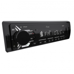 FIVE F34W 1din ресивер 24V!/белая/BT/USB/SD/FM/AUX/MP3/4*45/фикс.панель