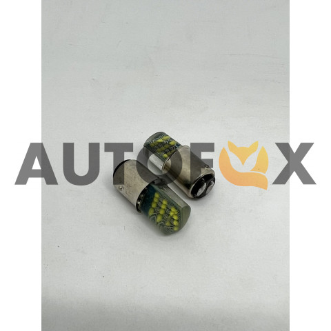 Светодиод 1157 COB 24 SMD 16*36 w 12v Стробоскоп Белый (2шт комплект) 2 контакта (SD-502W)