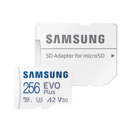 Samsung microSD 256GB  class10 Evo Plus UHS-I U3 130Mb/s Карта памяти